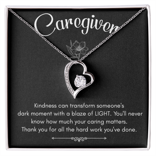 Caregiver - A Heartfelt Message Of Gratitude For Your Kindness And Dedication