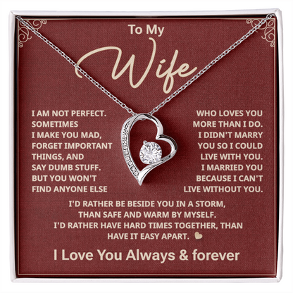 To my Wife