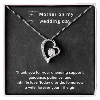 Bride to Mother Wedding Day Necklace Gift – Sentimental Message Box