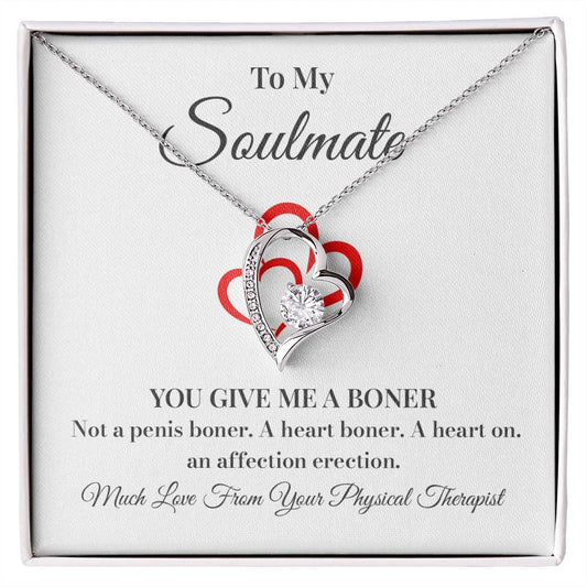 Soulmate Necklace Gift from Physical Therapist