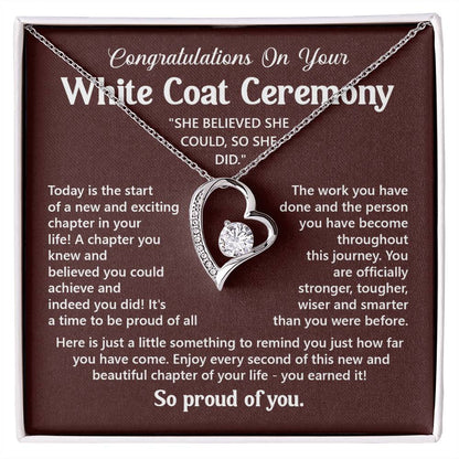 White Coat Ceremony Necklace – Empowering Gift for Future Nurse