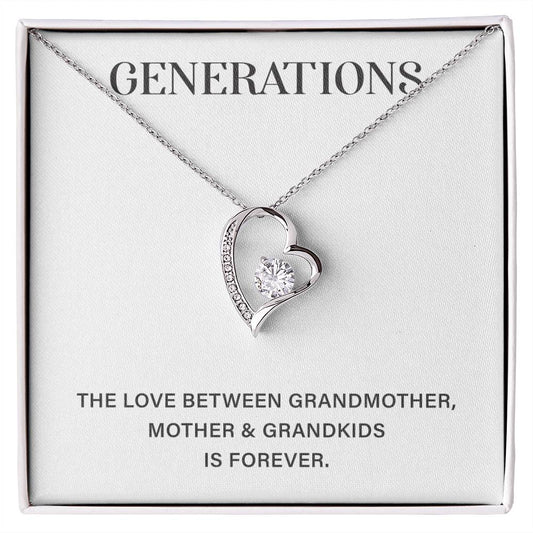 Generations Of Love Necklace Grandmother Mother Grandchildren Necklace Generations Of Love Necklace Necklace For Grandmother And Grandkids Generational Love Jewelry Three Generations Necklace Gift Celebrating Family Necklace Jewelry For Generational Love