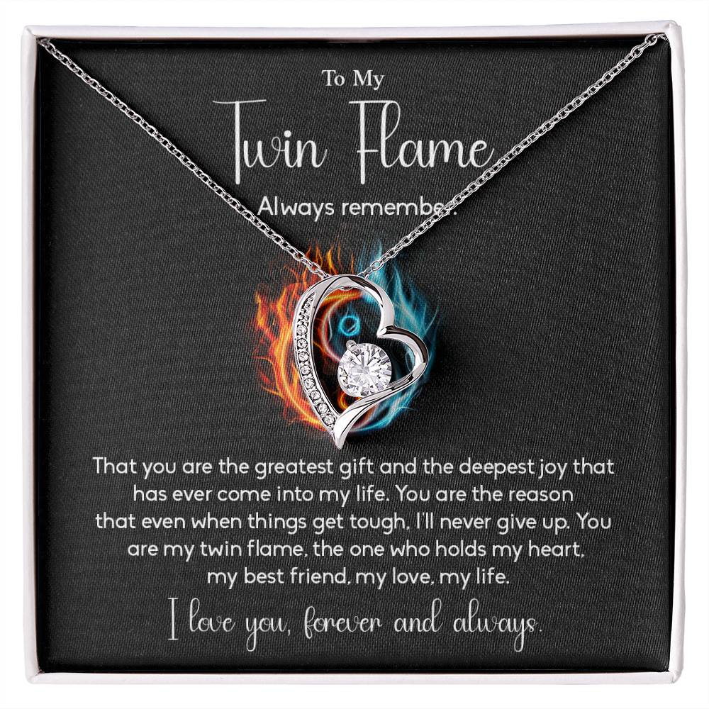 Twin Flame Gift for Her – Deep Love Card Message