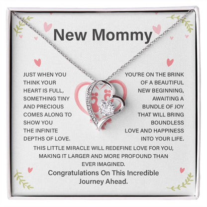 New Mommy Necklace Gift for Expecting Mom