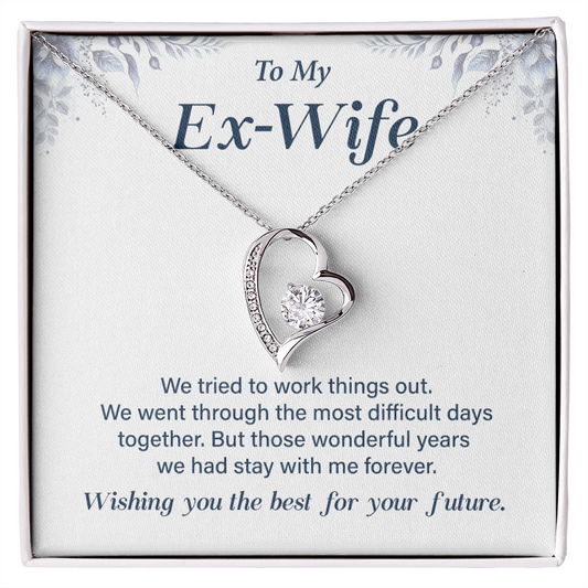 Meaningful Goodbye Gift for Ex-Wife with Kind Words