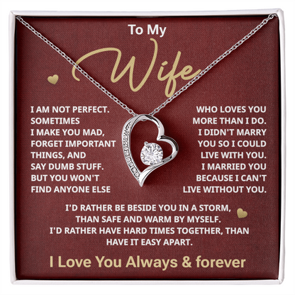 To my Wife