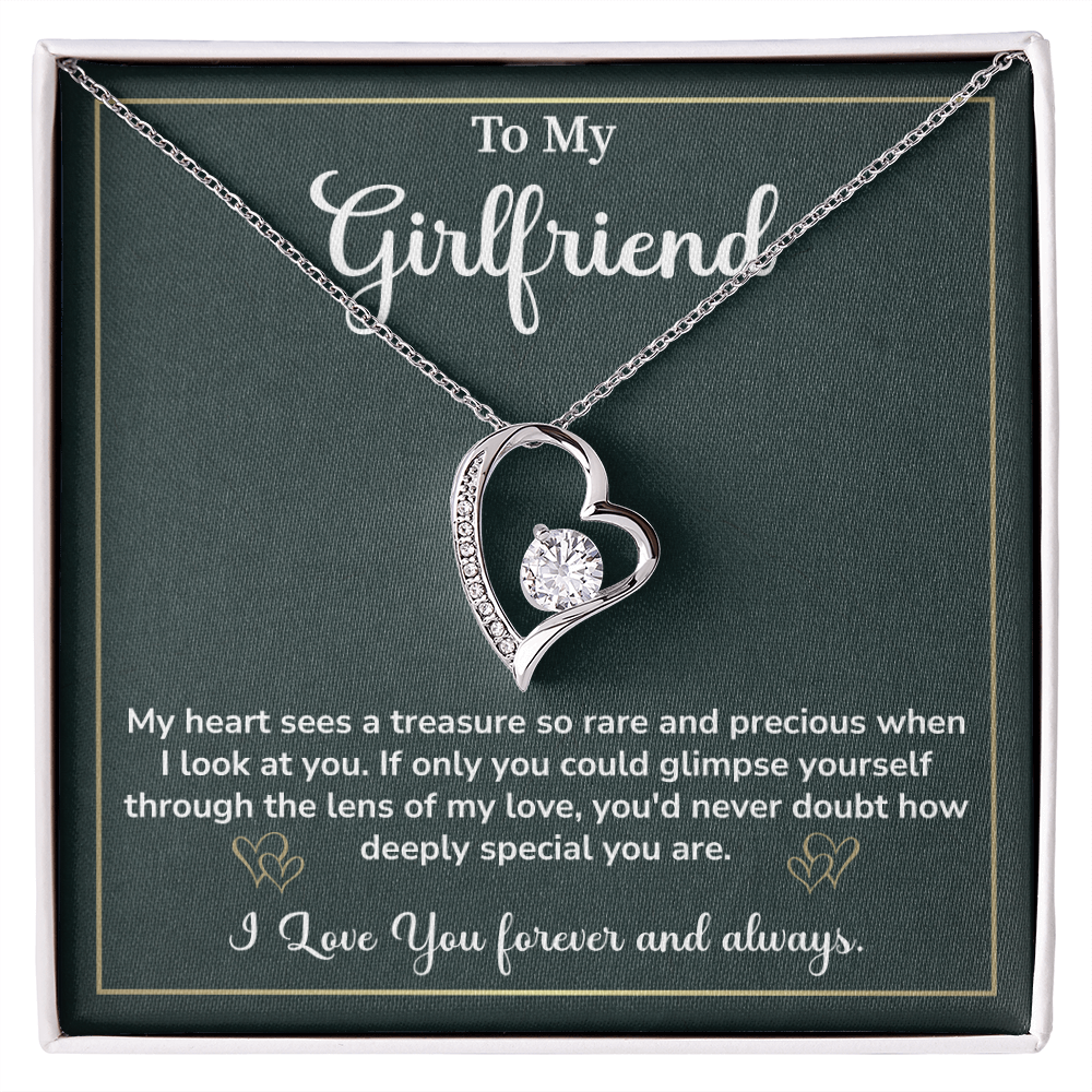 Jewelry Gift with Deeply Sentimental Message Card To My Girlfriend