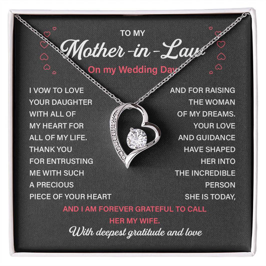 Wedding Day Gift for Mother-in-Law from Groom