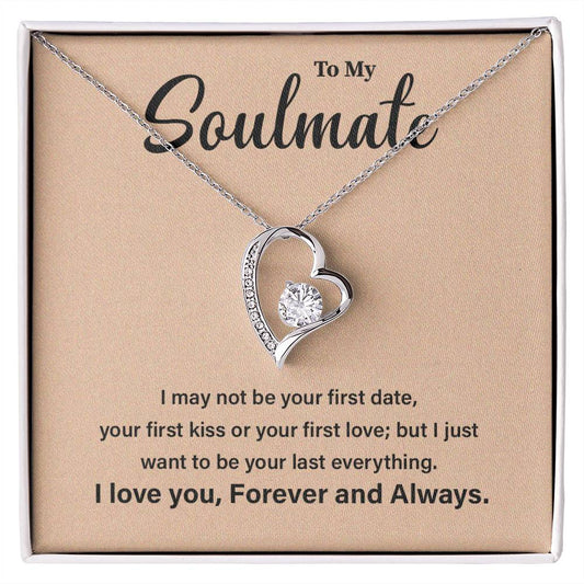 Romantic Soulmate Gift for Her with Card
