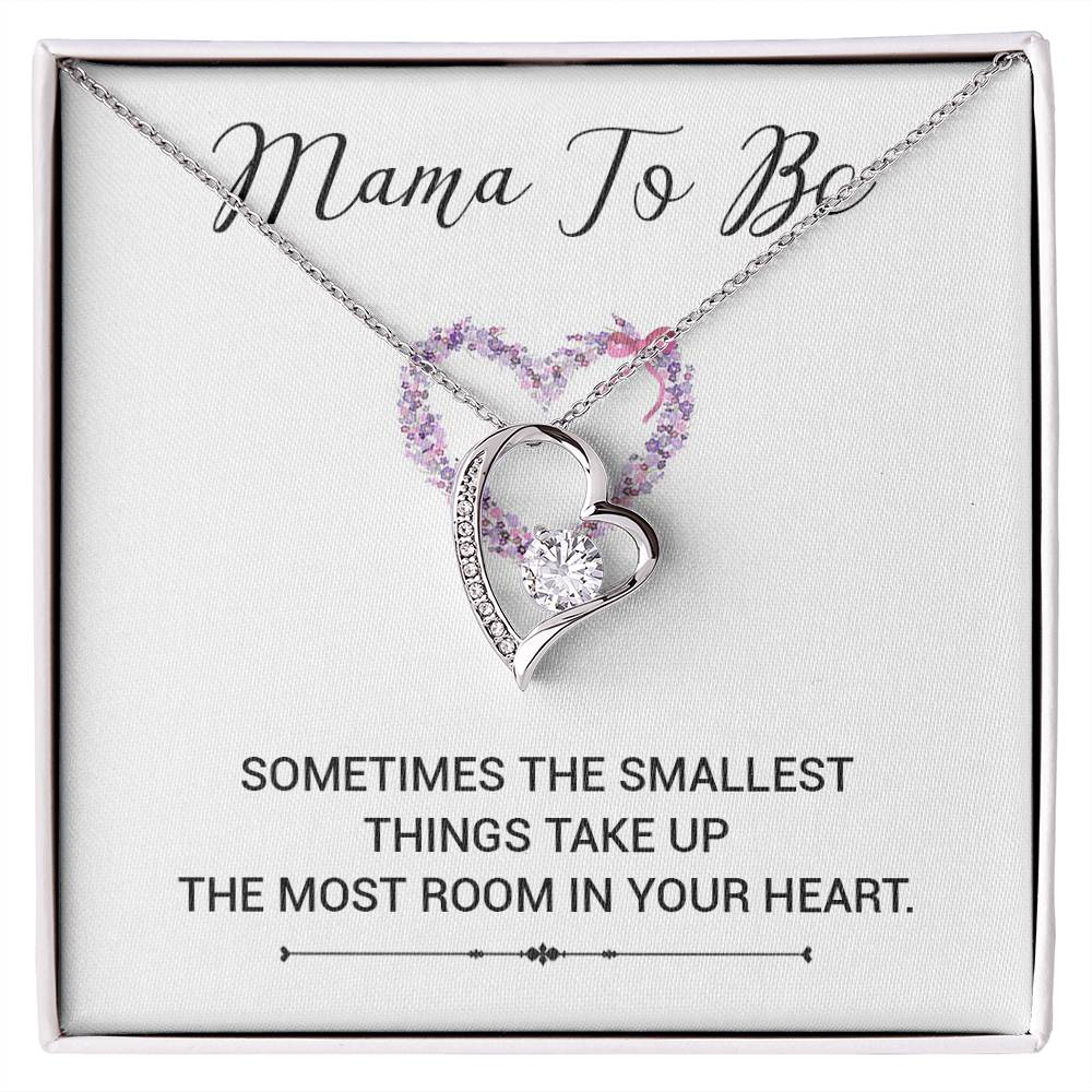 Mama To Be Gift Necklace – Sentimental Message Card and Box