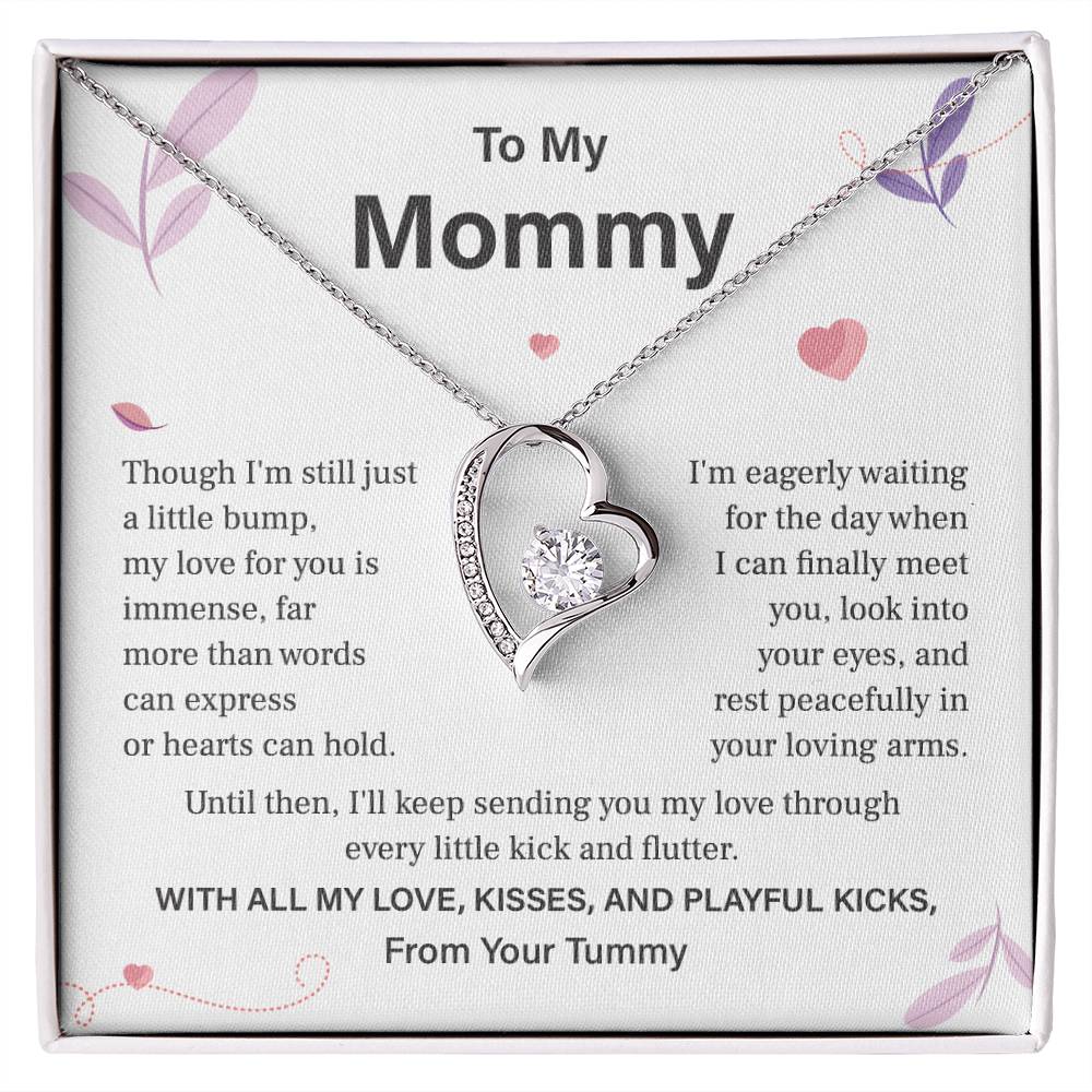 To My Mommy Necklace from Baby Bump