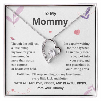 To My Mommy Necklace from Baby Bump