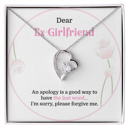 Apology Necklace for Ex-Girlfriend – I'm Sorry Gift