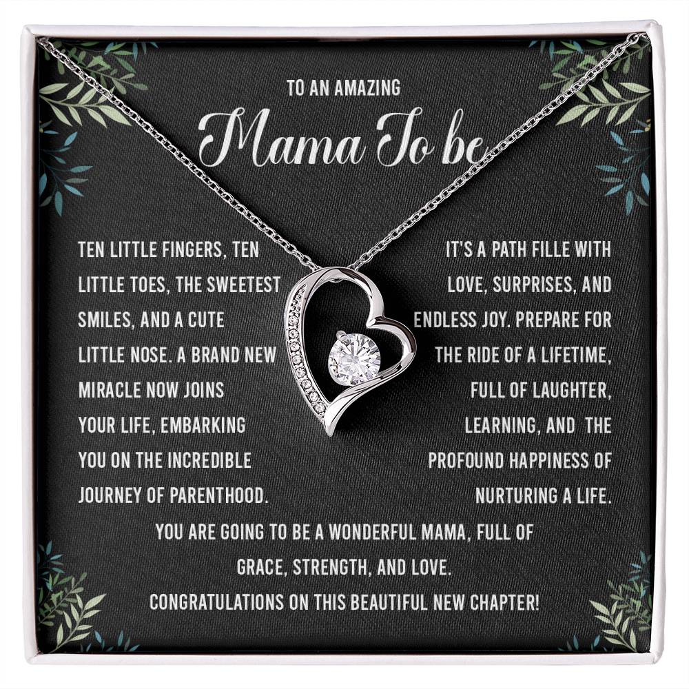 Mama To Be Necklace Gift for Expecting Mom