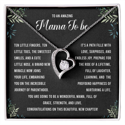Mama To Be Necklace Gift for Expecting Mom