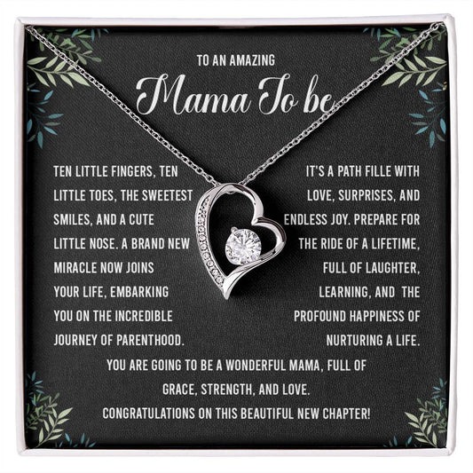 Mama To Be Necklace Gift for Expecting Mom