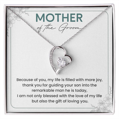 Thank You Gift for Mother of the Groom Necklace