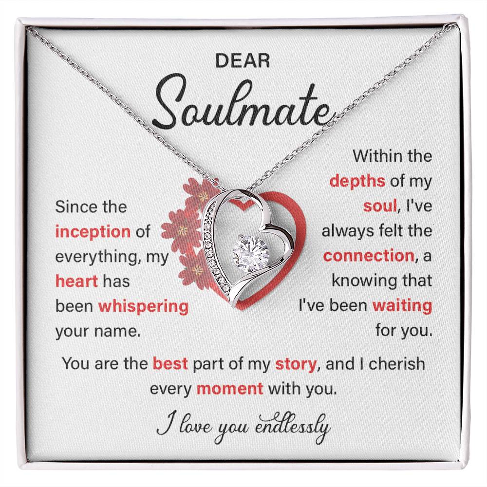 Dear soulmate since the inception.