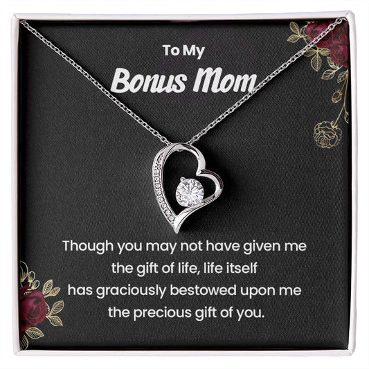 Bonus Mom Necklace Gift from Stepdaughter