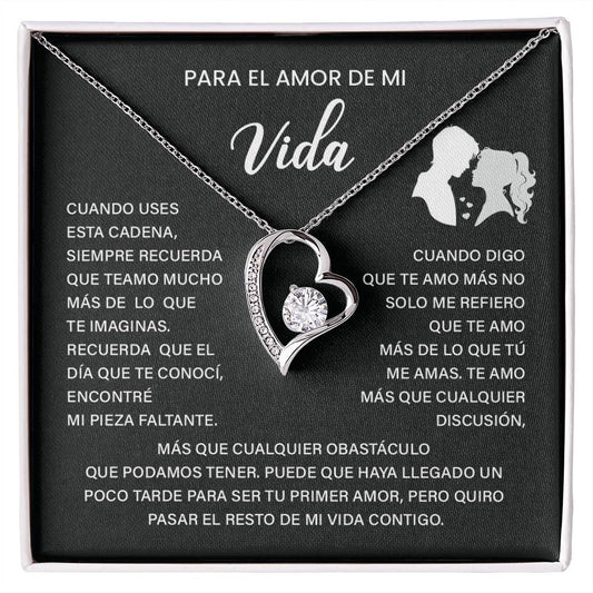 Para La Reina De Mi Vida. Cuando Uses Esta  Cadena, Siempre  Recuerda Que Teamo  Mucho Mas De Lo Que Te  Imaginas..