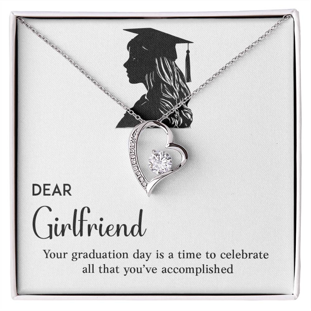 Dear Girlfriend Necklace Graduation Necklace Gift Necklace For Graduation Day Sentimental Graduation Gift Proud Partner Graduation Gift Necklace For New Beginnings Gift For Girlfriend’s Graduation Necklace For Future Success Gift For Girlfriend