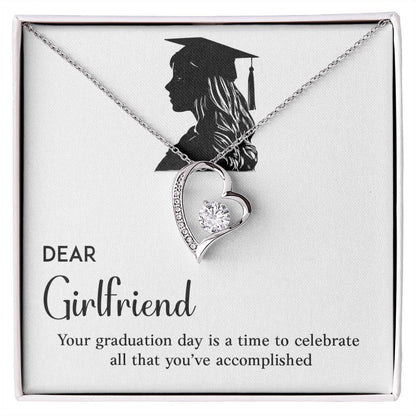 Graduation Necklace Gift for Girlfriend Achiever