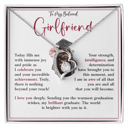 Girlfriend Graduation Necklace Gift from Boyfriend