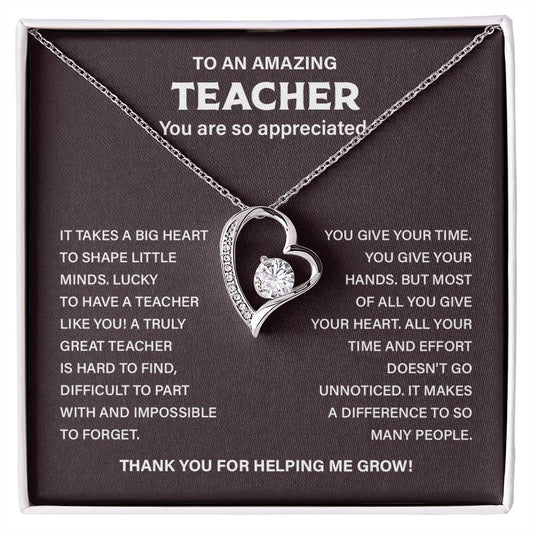 ΤΟ ΑΝ AMAZING TEACHER You are so appreciated.