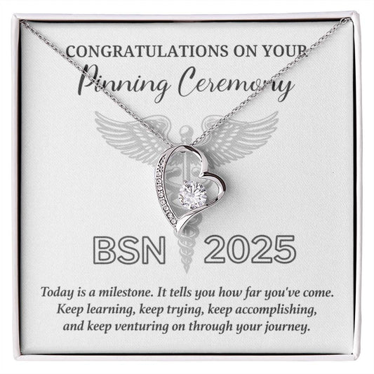 Pinning Ceremony Necklace Gift For Her With Gift Box