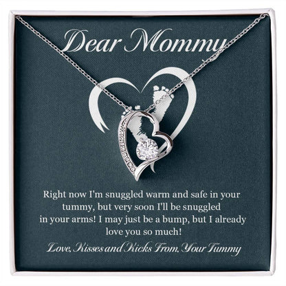 Pregnancy Necklace Gift for Mommy – From Baby Bump