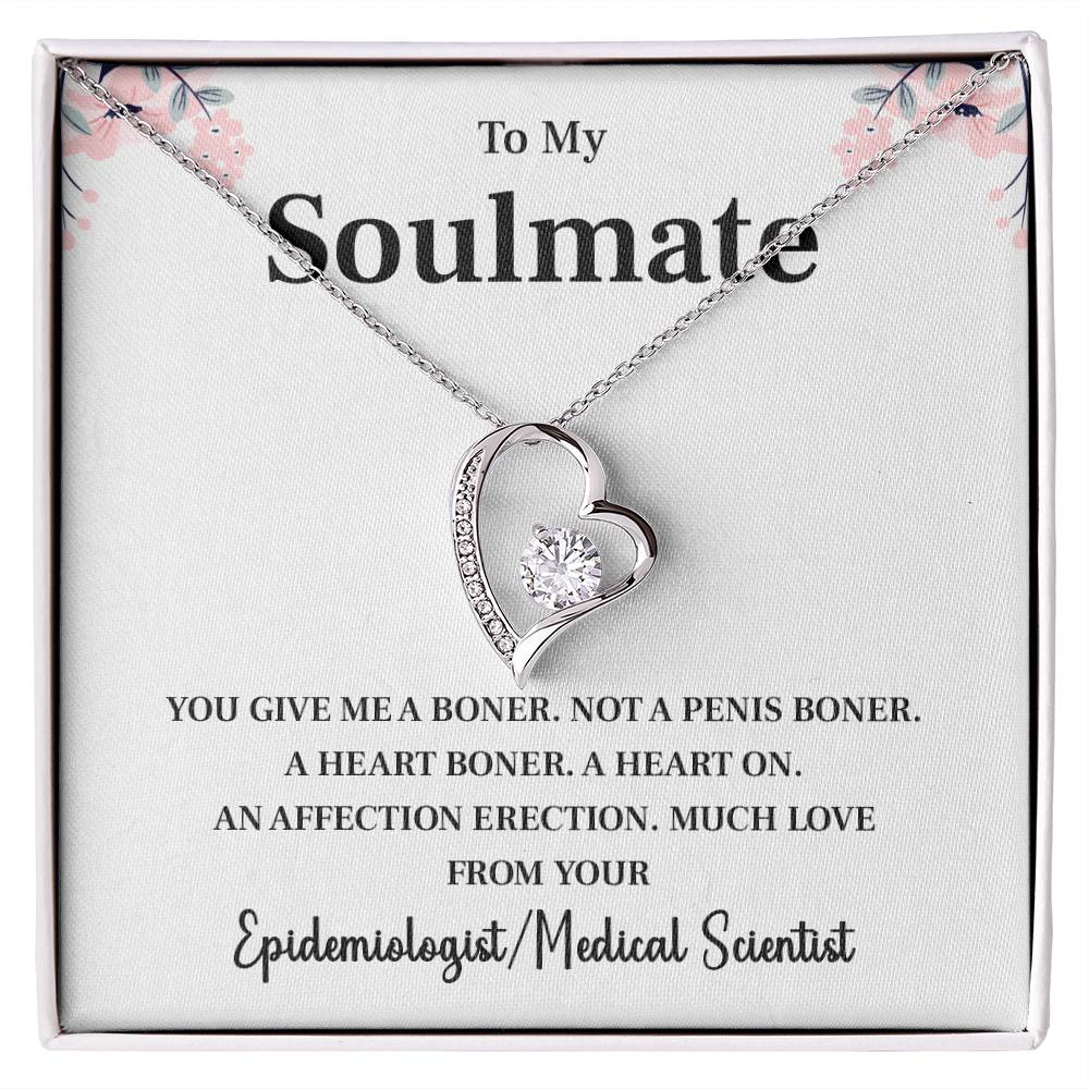 Funny Necklace Gift from Medical Scientist to Soulmate