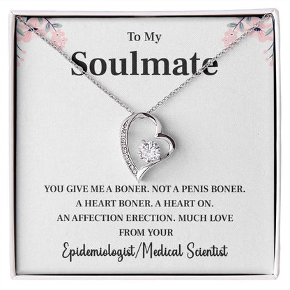 Funny Necklace Gift from Medical Scientist to Soulmate