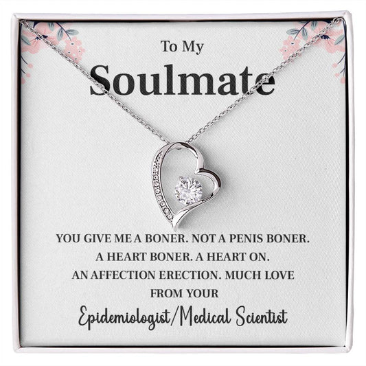 Funny Necklace Gift from Medical Scientist to Soulmate