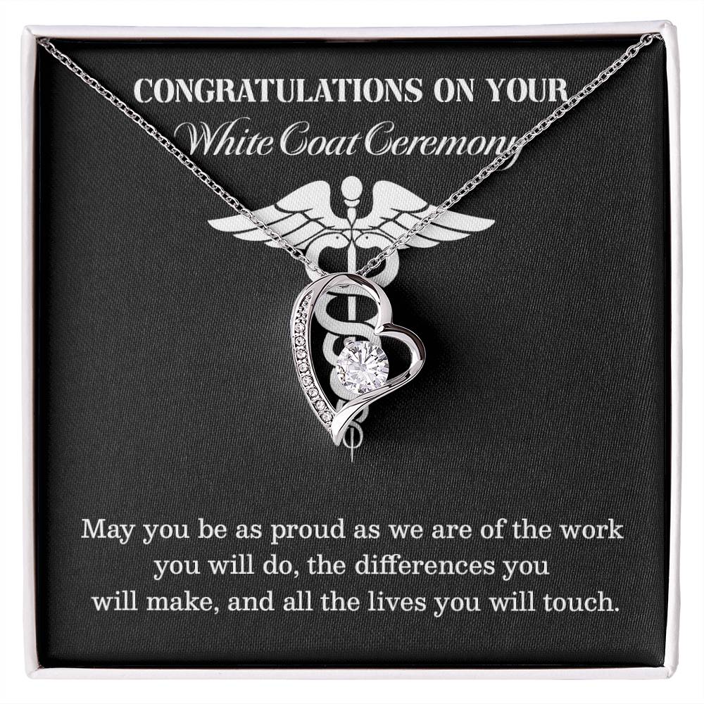 Congratulations On Your White Coat Ceremony You Can Conquer Necklace Enjoy The Journey Necklace Personal Growth Jewelry Motivational Jewelry Meaningful Gift For Graduates Achievements Necklace Congratulations Necklace White Coat Ceremony