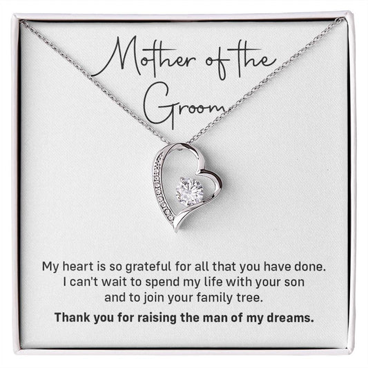 Wedding Gift Necklace for Groom's Mother