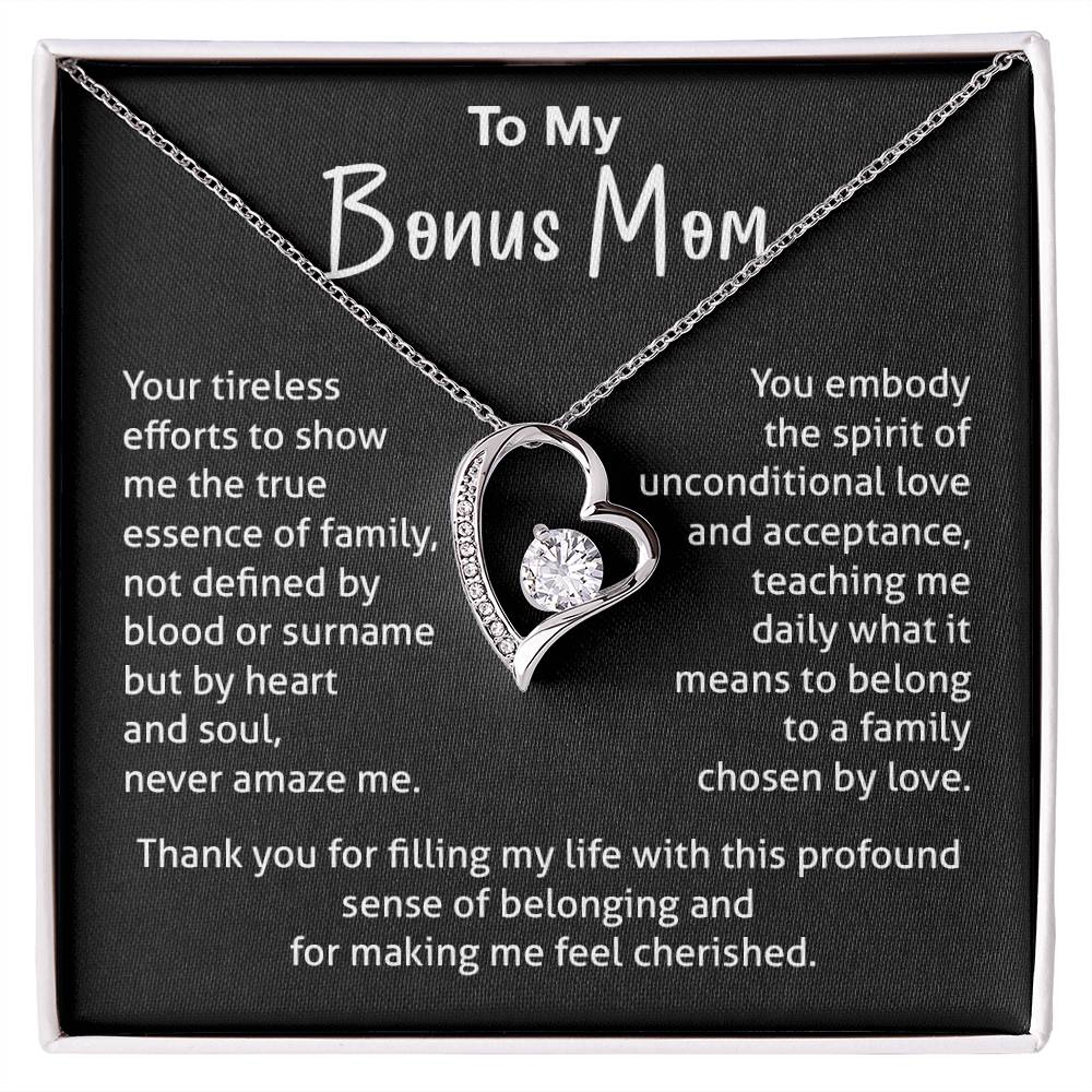 To My Bonus Mom Your tireless efforts.