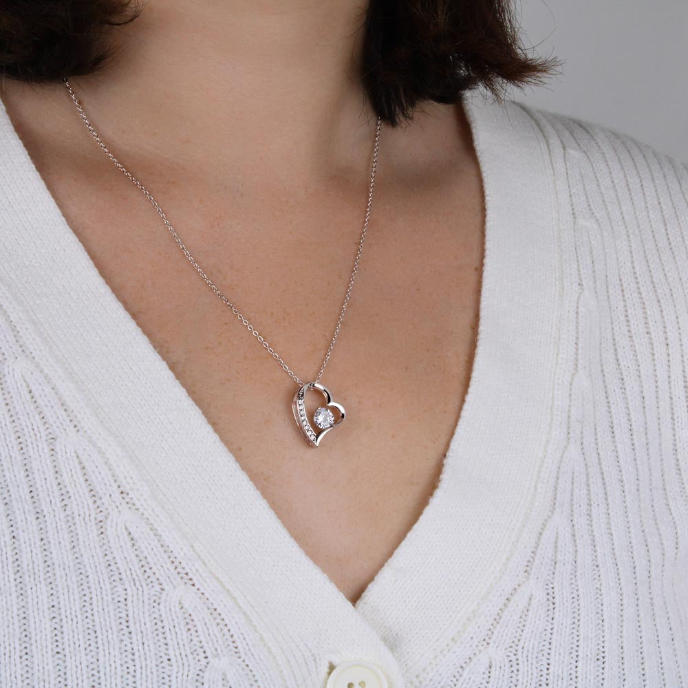 To My Soulmate Necklace Gift- Nothing Can Measure The Depth Of My Love For You, Valentine's Day Soulmate Jewelry With A Meaningful Message Card.