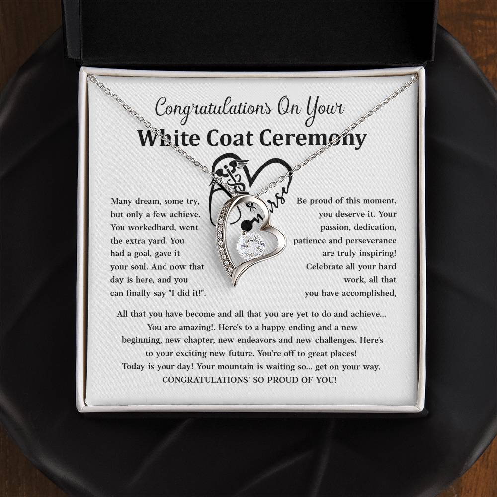 Congratulations On Your White Coat Ceremony You Can Conquer Necklace New Chapter Necklace Personal Growth Jewelry Motivational Jewelry White Coat Ceremony Congratulations Necklace Meaningful Gift For Graduates Emotional Connection Necklace