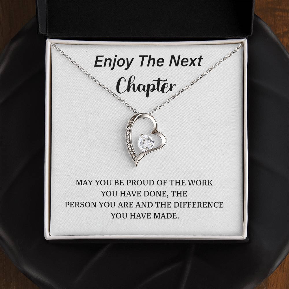 Enjoy The Next Chapter Enjoy The Next Chapter Necklace Gift Jewelry Gift For New Chapter In Life Emotional Gift For Life Change Best Sentimental Gift For Transition Gift For New Chapter In Life Necklace Gift For Celebrating New Chapter Sentimental Jewelry