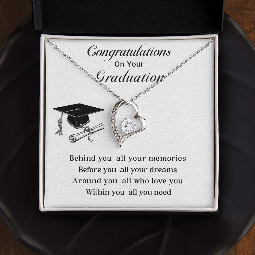 Congratulations On Your Graduation Necklace Graduation Necklace Gift Necklace For Graduate’s Special Day Gift For Graduate’s New Journey Necklace For Graduate’s Memories Gift For Graduate’s Success Emotional Gift For Graduates