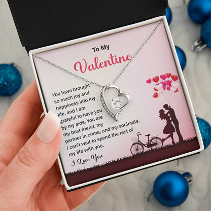 Valentine’s Heart Necklace Gift for Soulmate