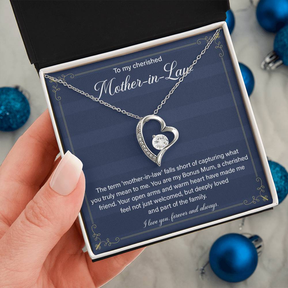 Jewelry Gift for Special Mother-in-law With Message Card