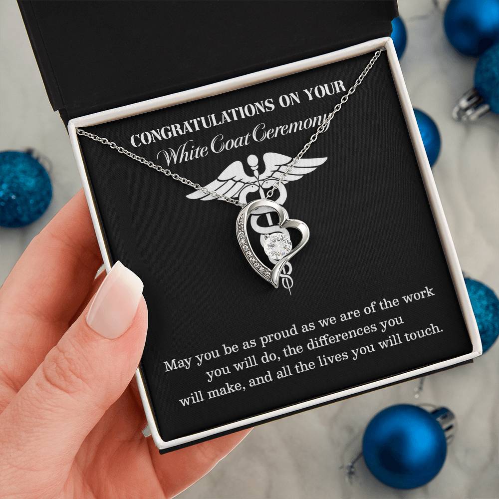 Congratulations On Your White Coat Ceremony You Can Conquer Necklace Enjoy The Journey Necklace Personal Growth Jewelry Motivational Jewelry Meaningful Gift For Graduates Achievements Necklace Congratulations Necklace White Coat Ceremony