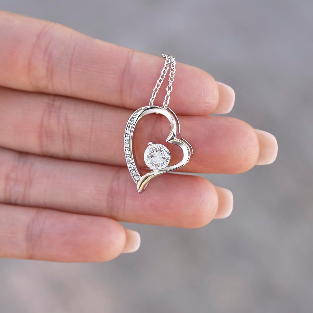 To My Stunning Soulmate Necklace Gift- Love Is About Finding That One Person Who Makes You Complete, Valentine's Day Soulmate Jewelry With A Meaningful Message Card.