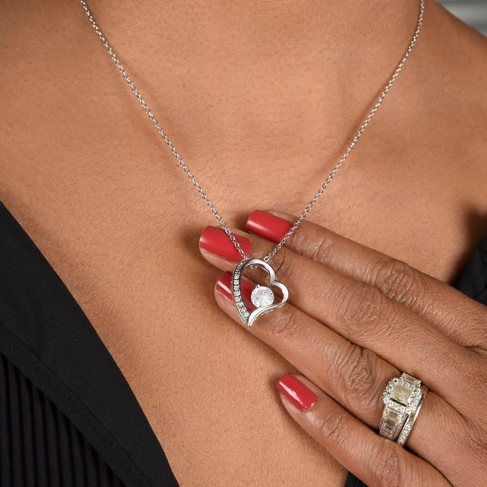 To My Soulmate Necklace Gift- Nothing Can Measure The Depth Of My Love For You, Valentine's Day Soulmate Jewelry With A Meaningful Message Card.