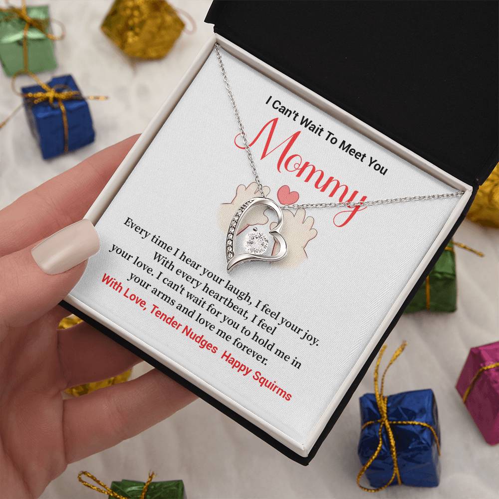 Baby Bump to Mommy Necklace – Heartfelt Gift Box