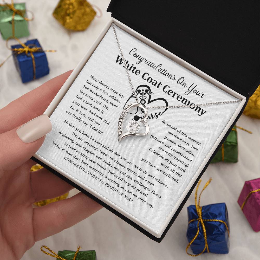 Congratulations On Your White Coat Ceremony You Can Conquer Necklace New Chapter Necklace Personal Growth Jewelry Motivational Jewelry White Coat Ceremony Congratulations Necklace Meaningful Gift For Graduates Emotional Connection Necklace