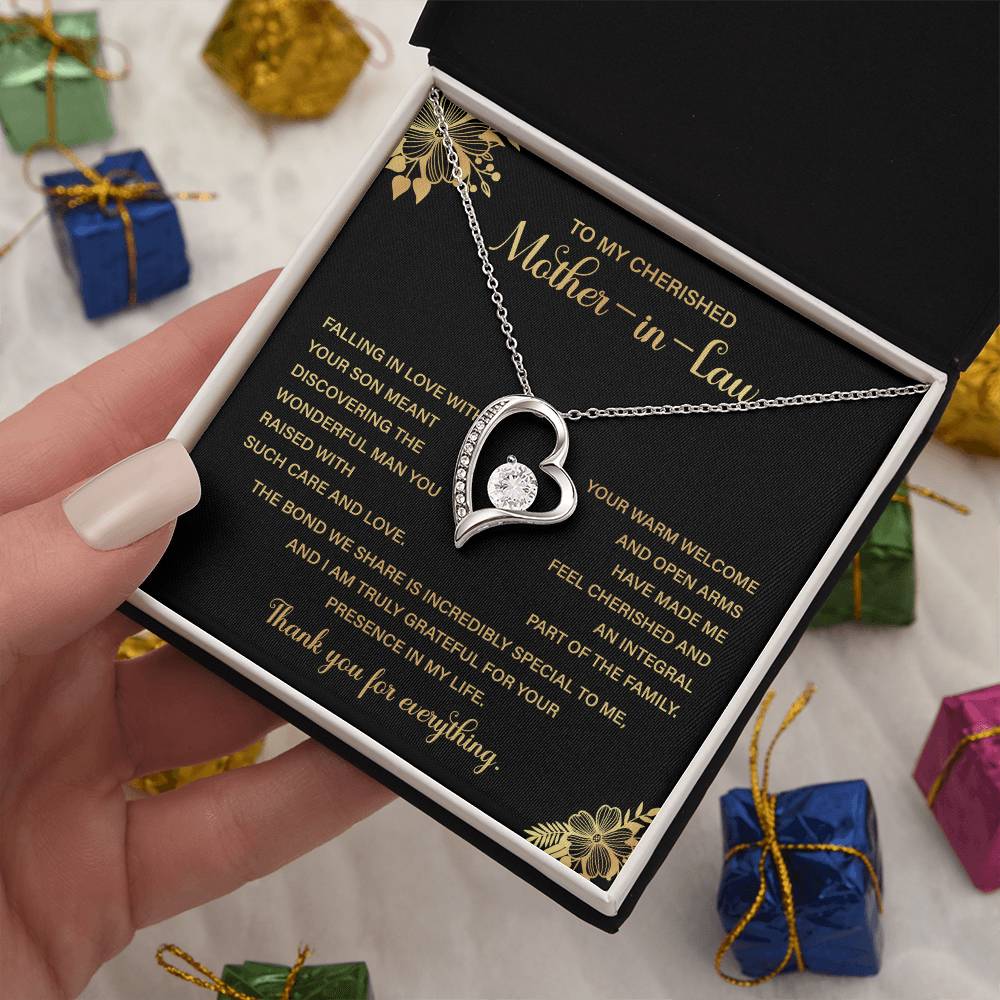 Necklace Gift for Mother-in-Law from Bride