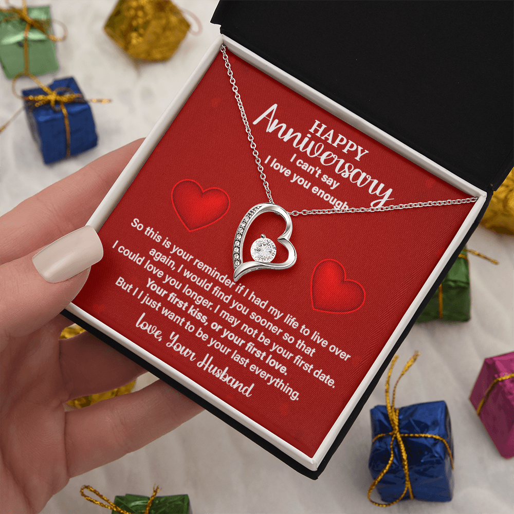 Anniversary Necklace – Promise Gift For Wife