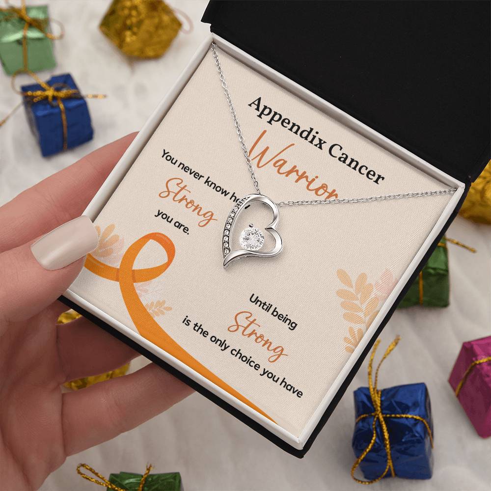 Appendix Cancer Warrior Gift – Message Card Inside